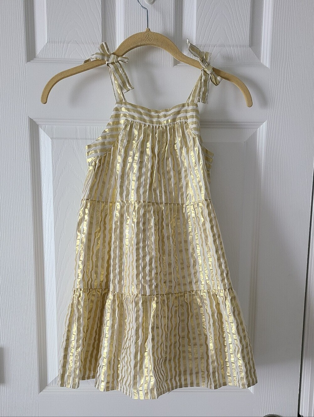 Crewcuts Striped‎ Gold Dress